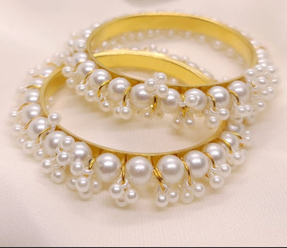 Beautiful Pearl Bangles