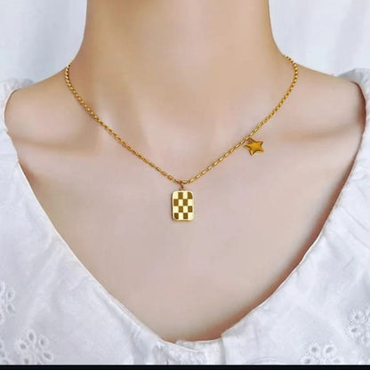 Lumino Buzz Stainless Steel Necklace