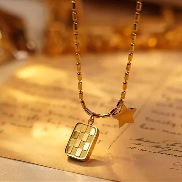 Lumino Buzz Stainless Steel Necklace