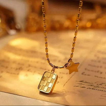 Lumino Buzz Stainless Steel Necklace